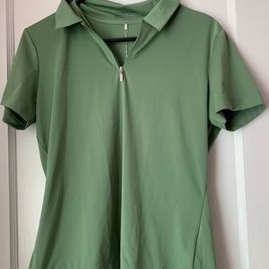 Woman’s Nike Dry Fit Golf Quarterzip